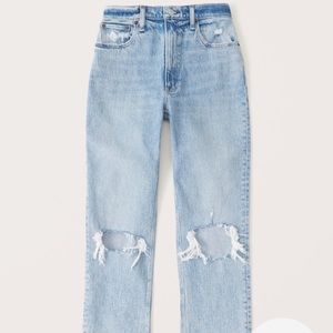 Curve Love 90s Ultra High Rise Straight Jeans